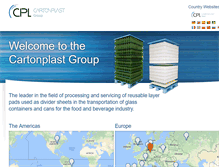 Tablet Screenshot of cartonplast.com